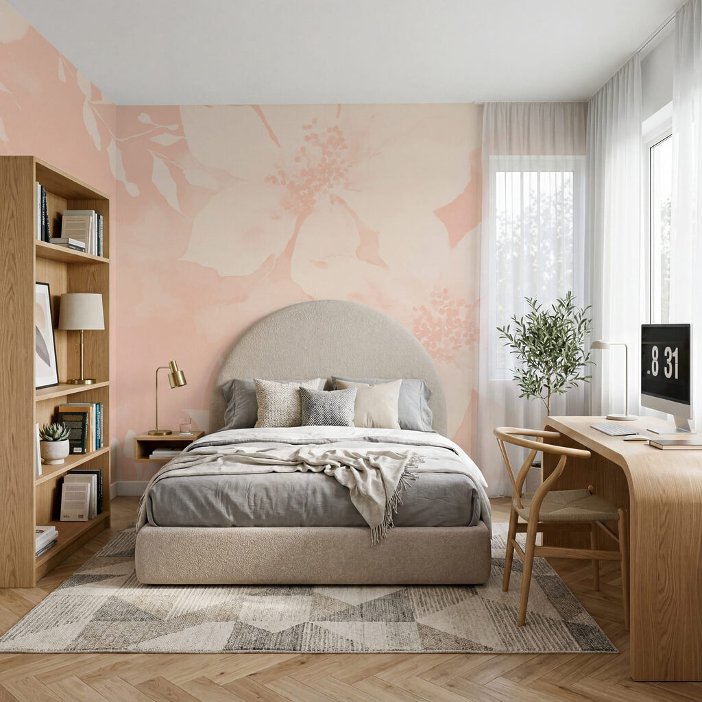 Jardin en fleurs — intérieur 1