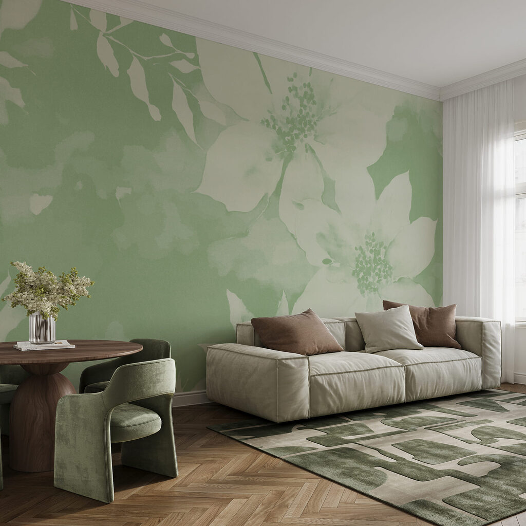 Jardin en fleurs — intérieur 1