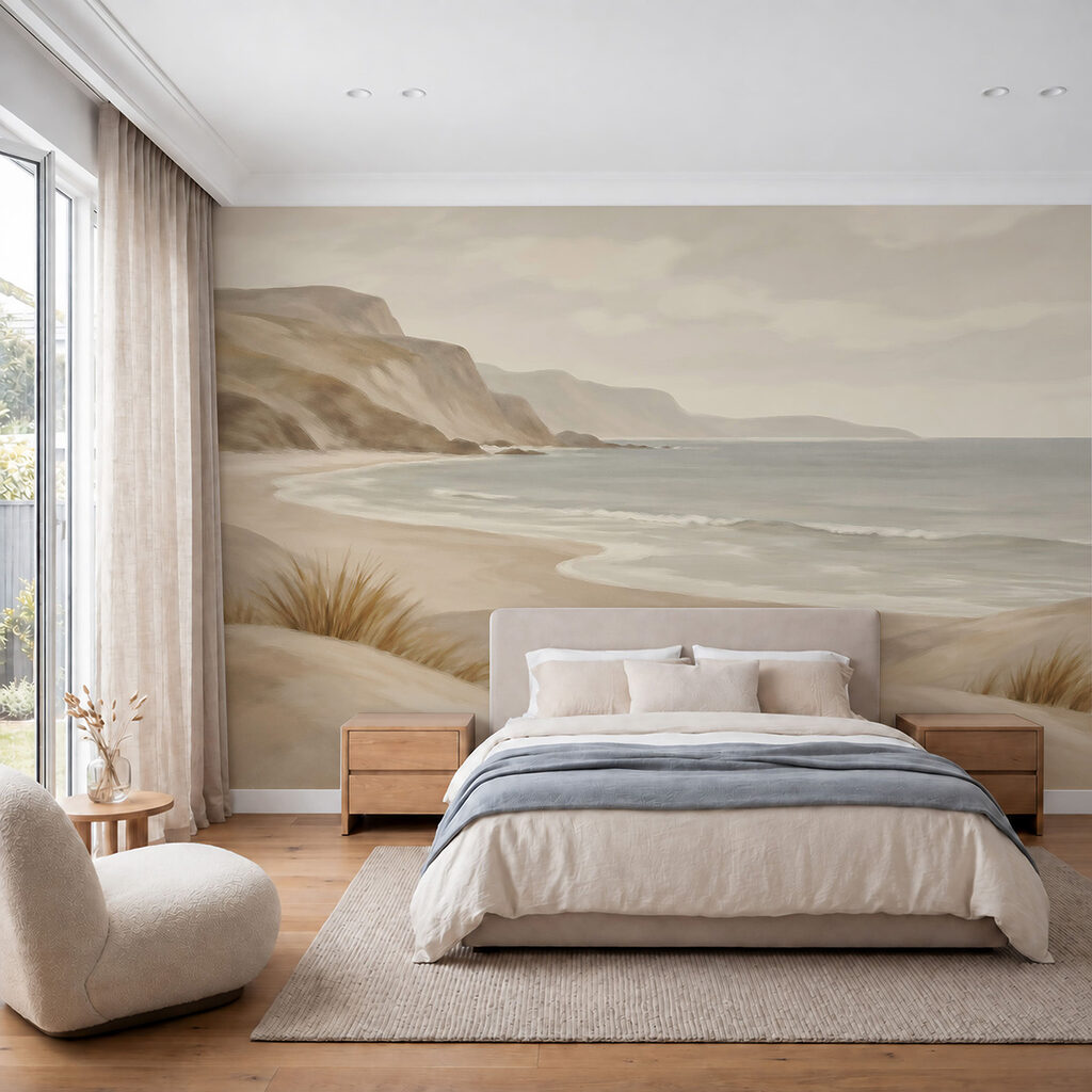 Plage et falaises — intérieur 2