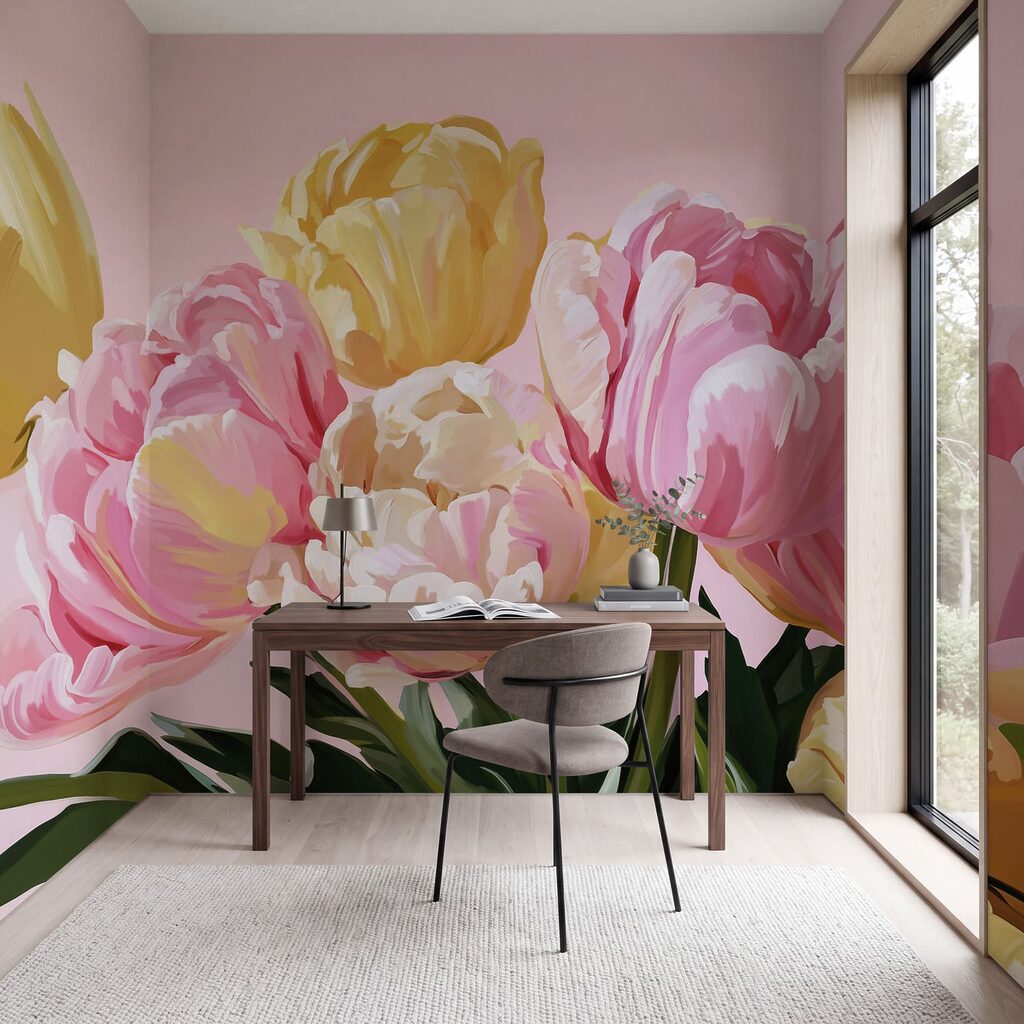 Une brassée de tulipes — intérieur 6