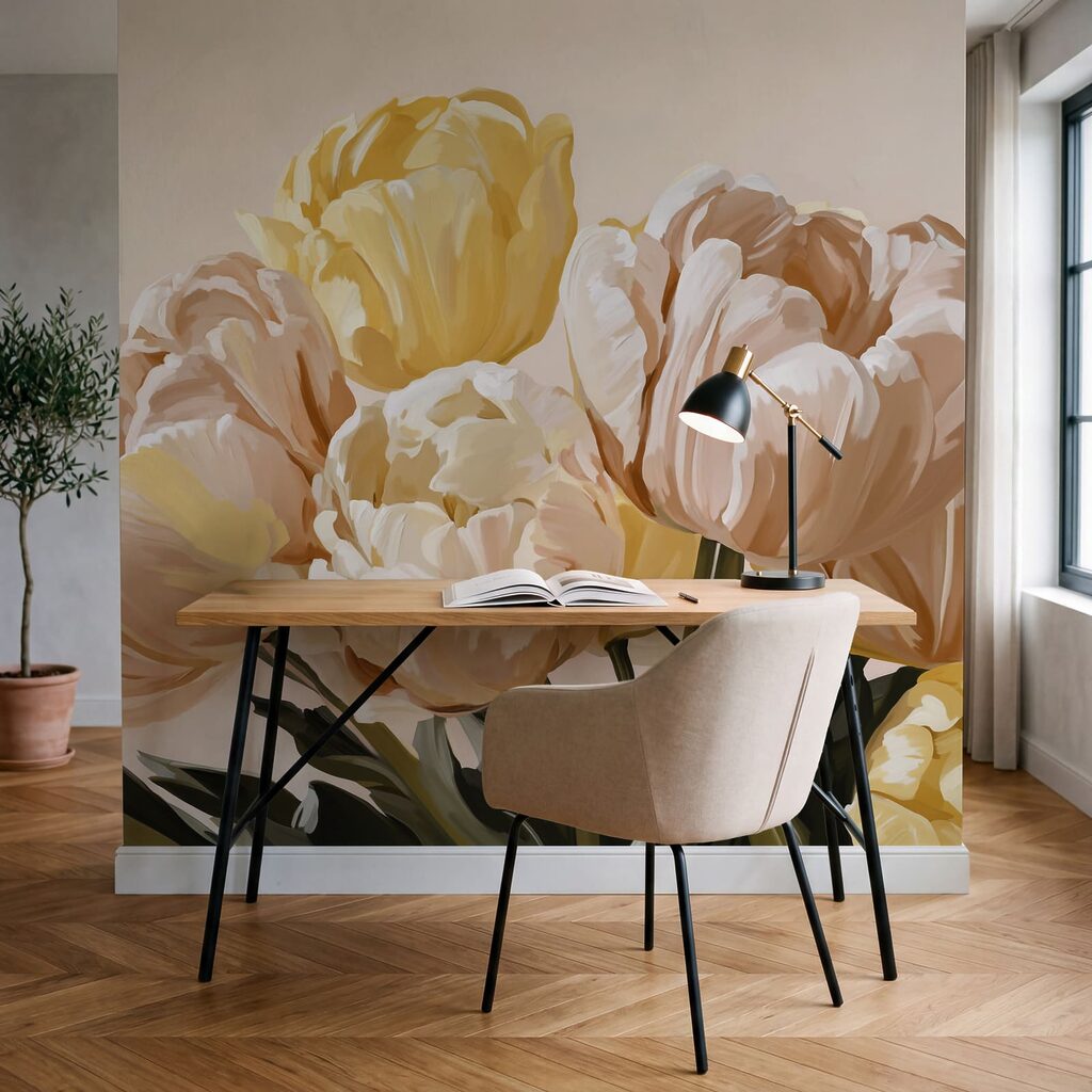 Une brassée de tulipes — intérieur 1