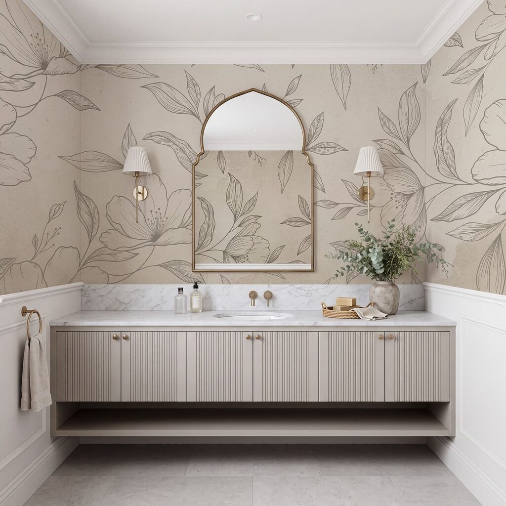 Fleurs finement dessinées — intérieur 6