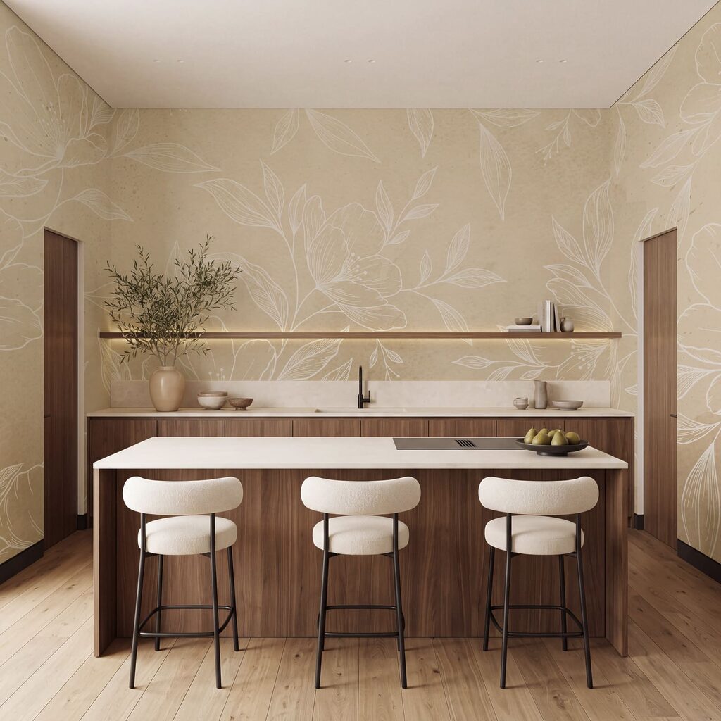 Fleurs finement dessinées — intérieur 4