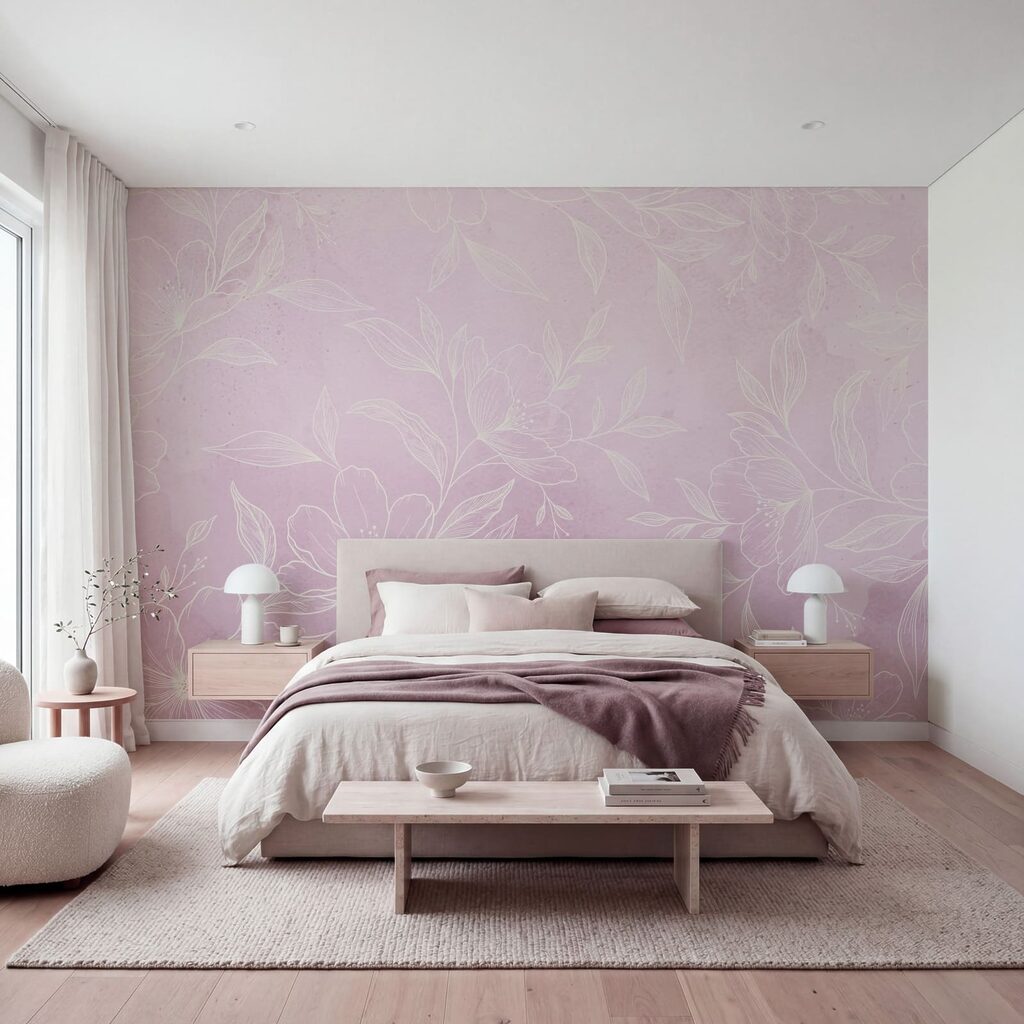 Fleurs finement dessinées — intérieur 1