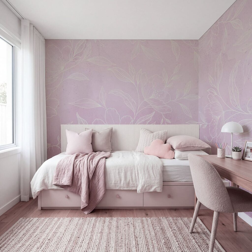 Fleurs finement dessinées — intérieur 4
