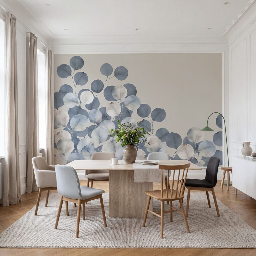 Feuilles rondes superposées — intérieur 4