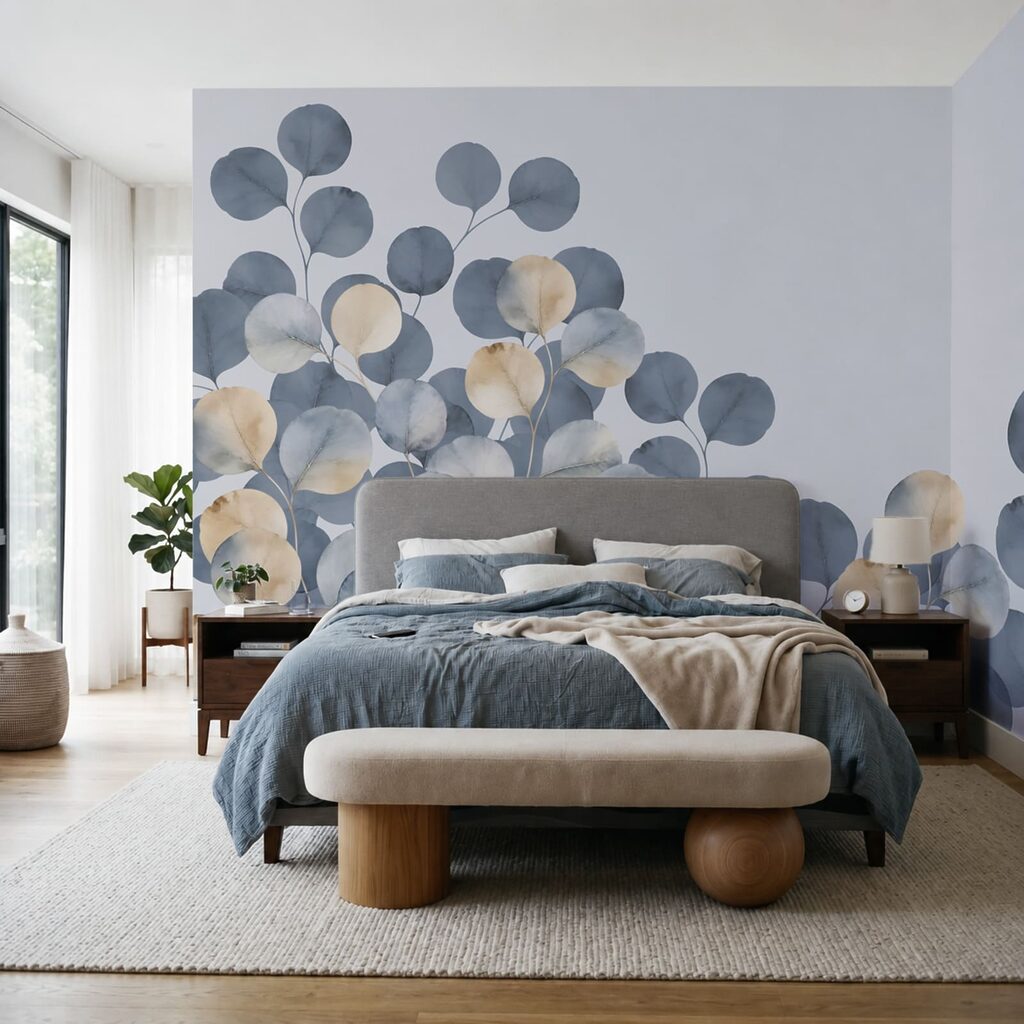 Feuilles rondes superposées — intérieur 2