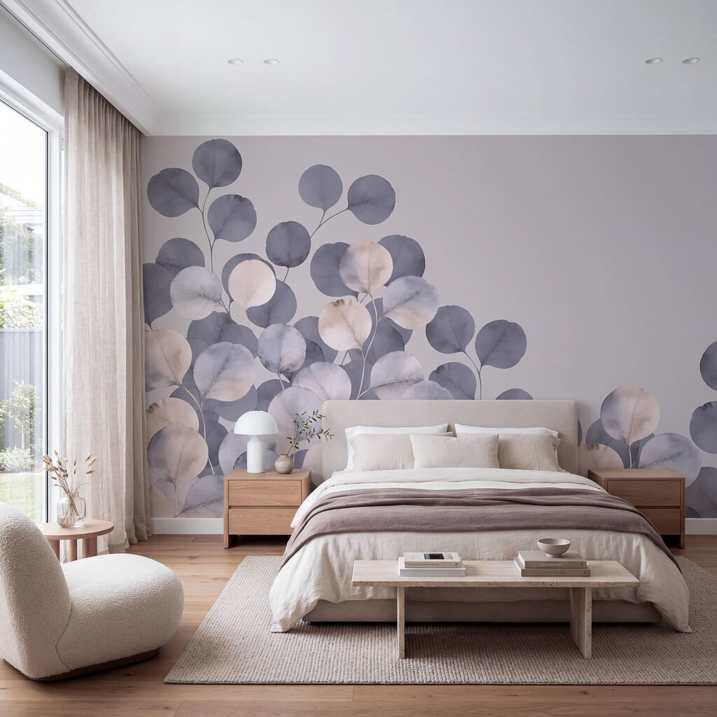 Feuilles rondes superposées — intérieur 1