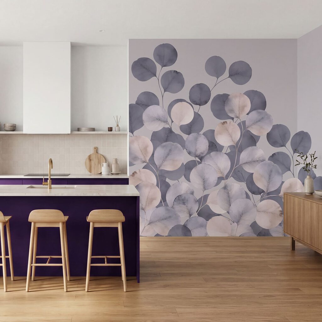 Feuilles rondes superposées — intérieur 3