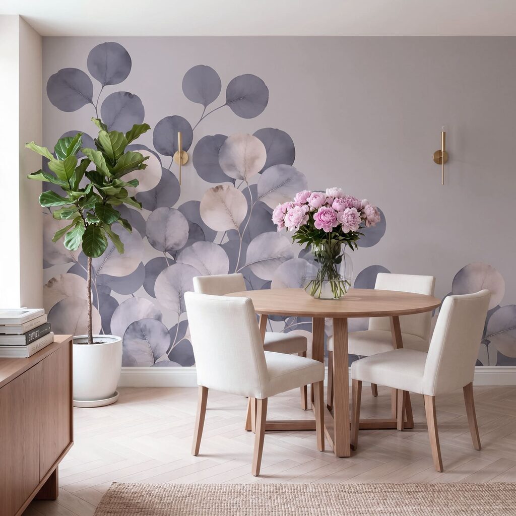 Feuilles rondes superposées — intérieur 4