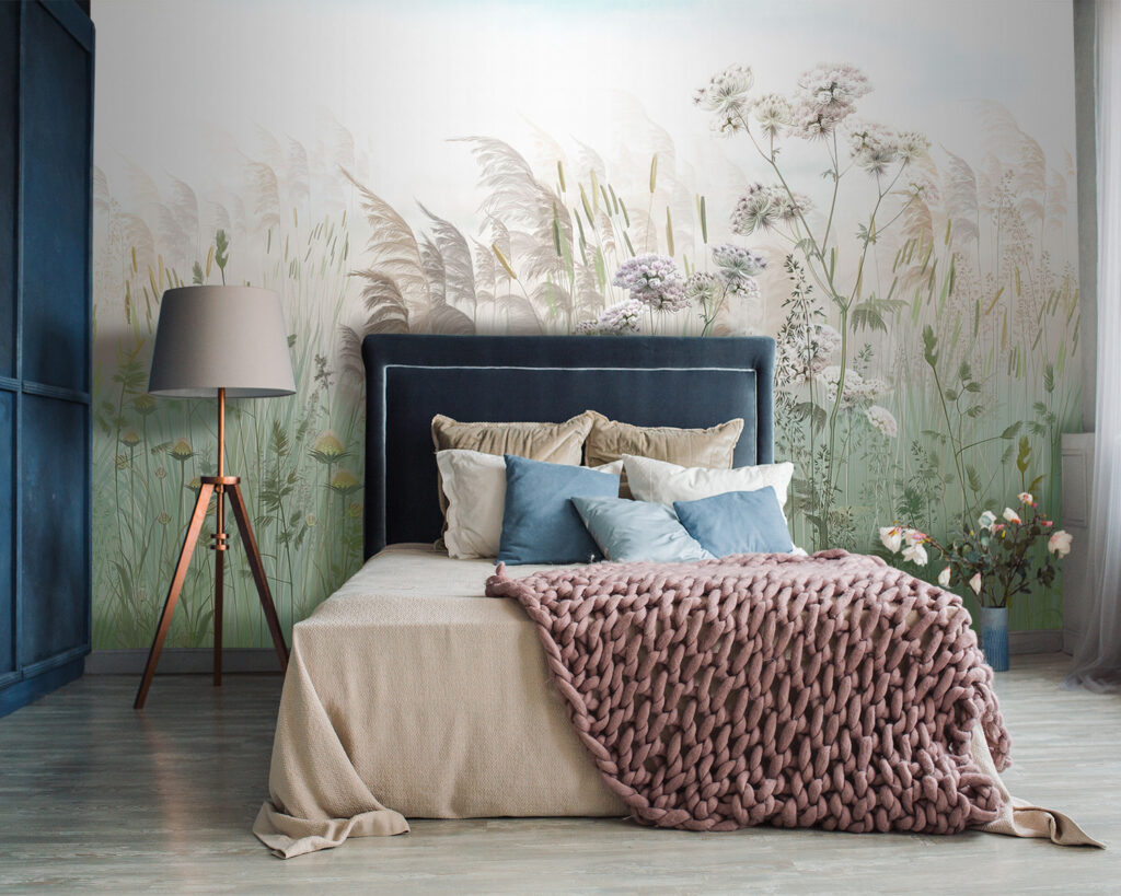 Prairie fleurie et lumineuse — intérieur 3