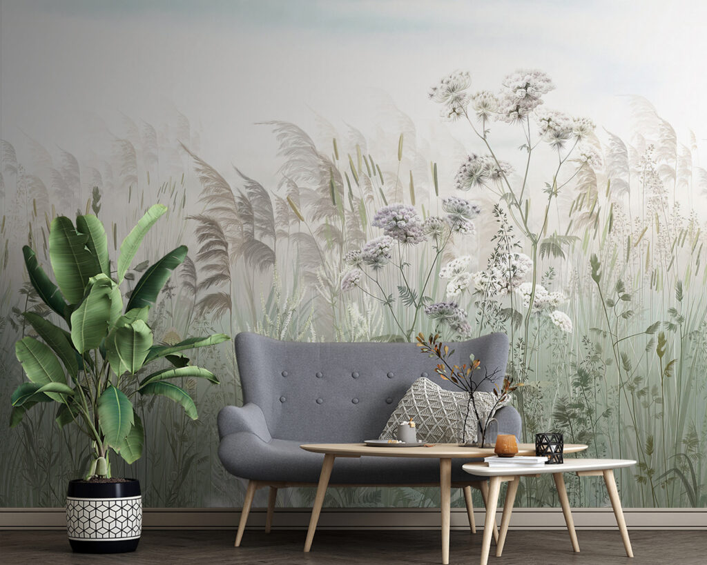 Prairie fleurie et lumineuse — intérieur 4