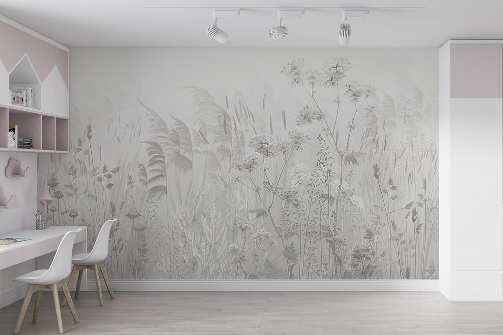 Prairie fleurie et lumineuse — intérieur 3