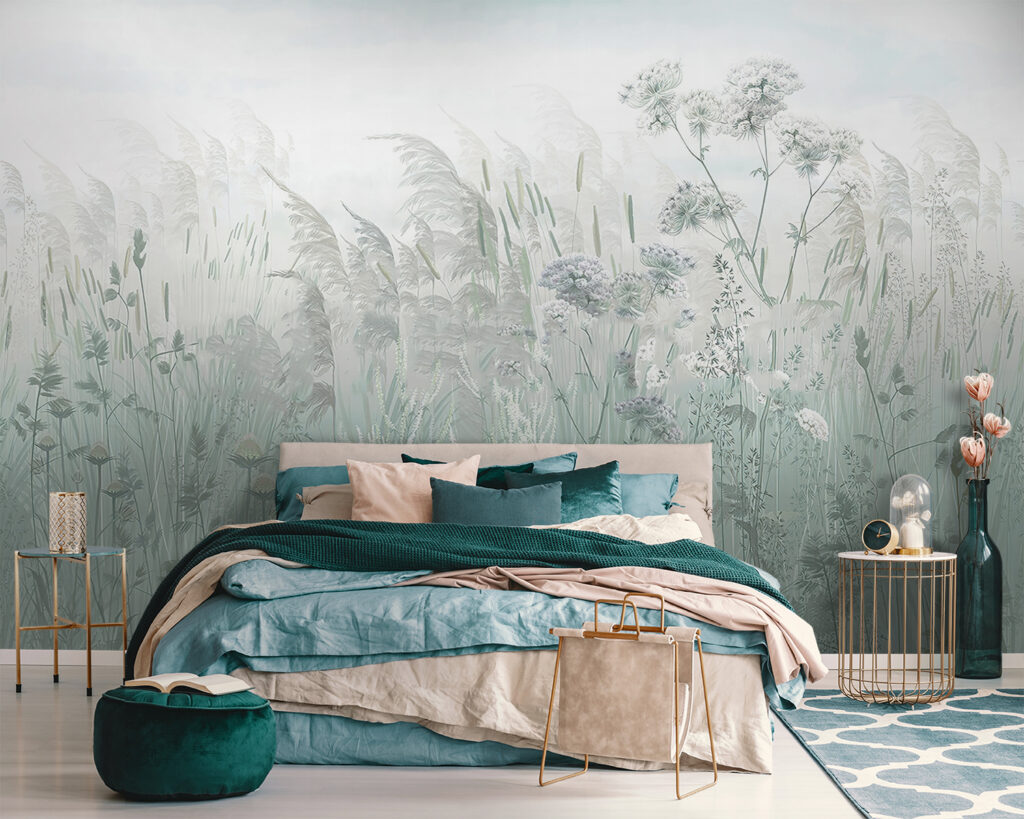Prairie fleurie et lumineuse — intérieur 2