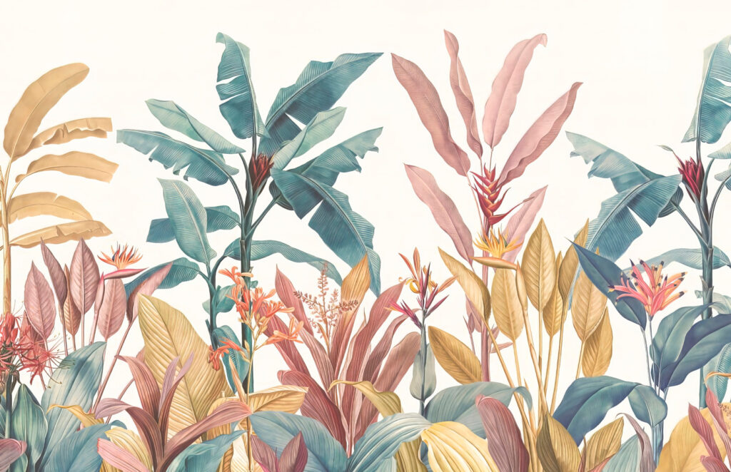 Élan tropical — motif complet