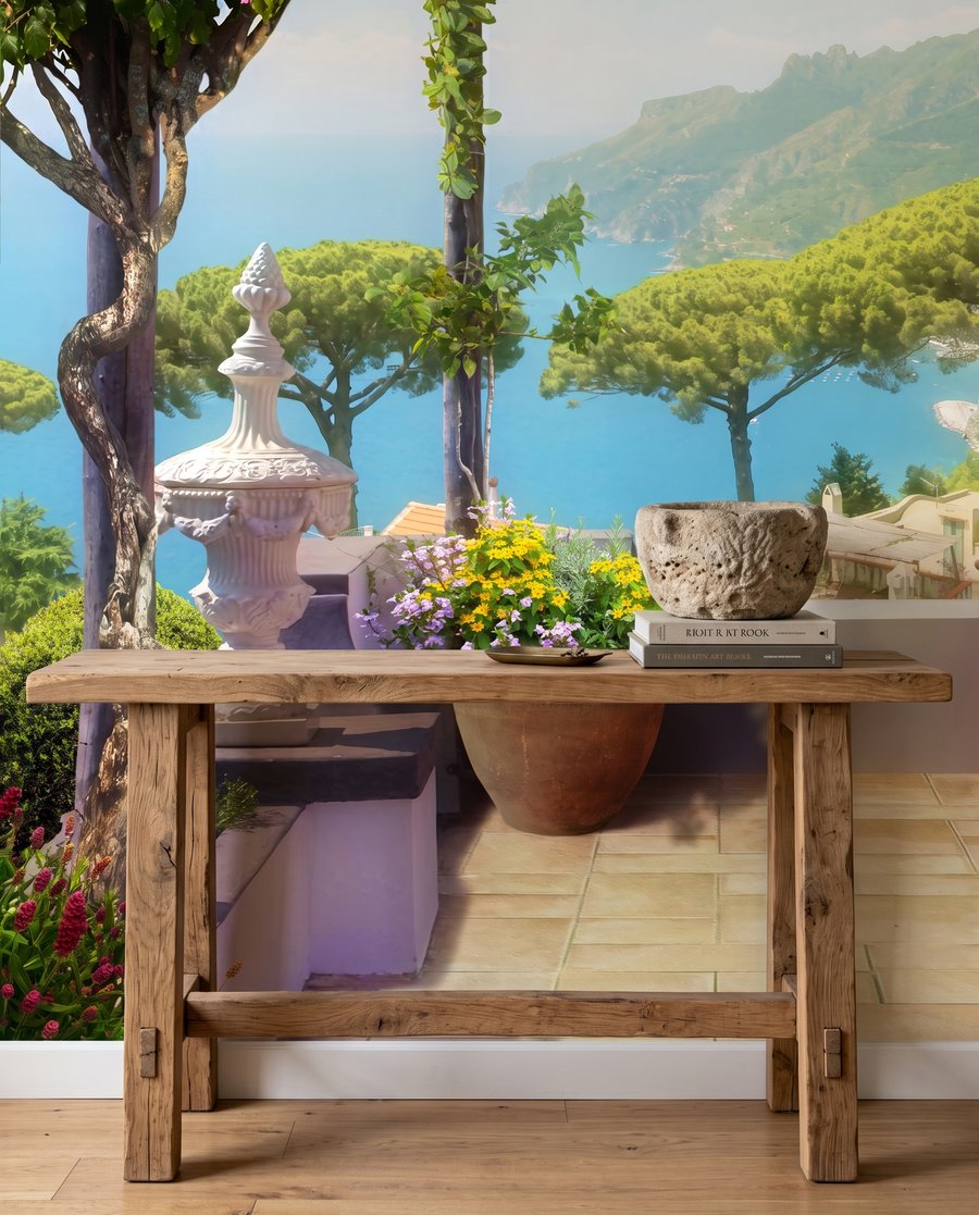 Sous la pergola fleurie — intérieur 4