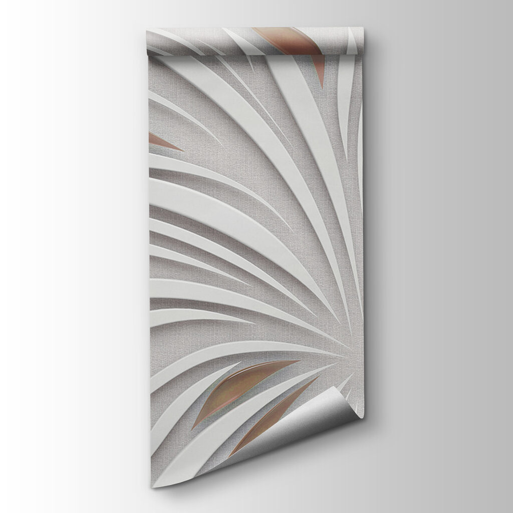 Rayons de feuilles blanches — vue du produit