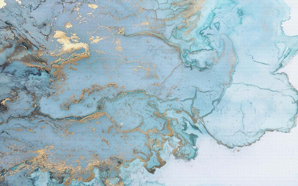 Nuances de bleu apaisantes — motif complet