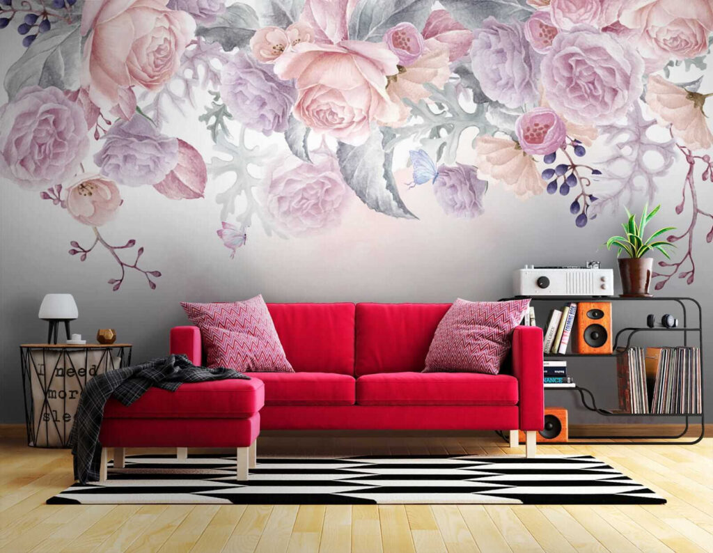 Fleurs à l’aquarelle — intérieur 5