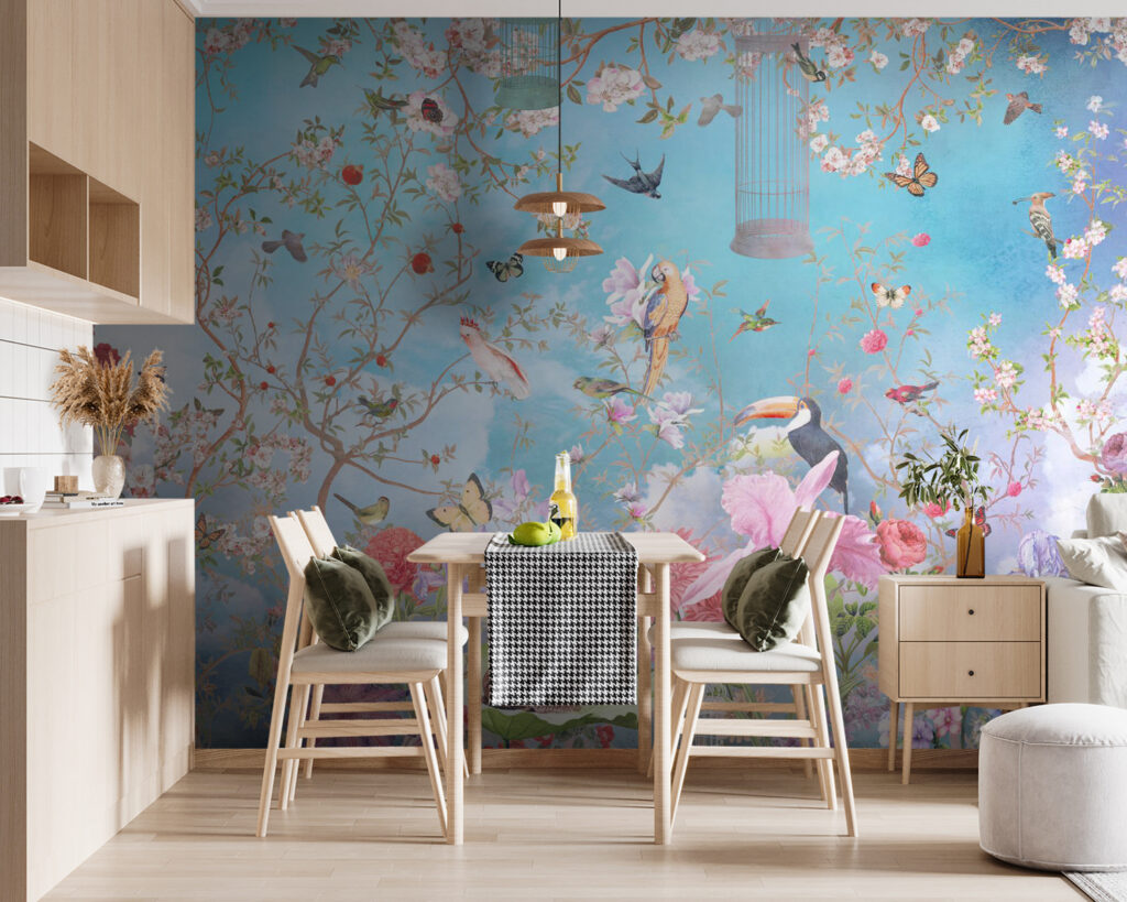 Nature vive et colorée — intérieur 5