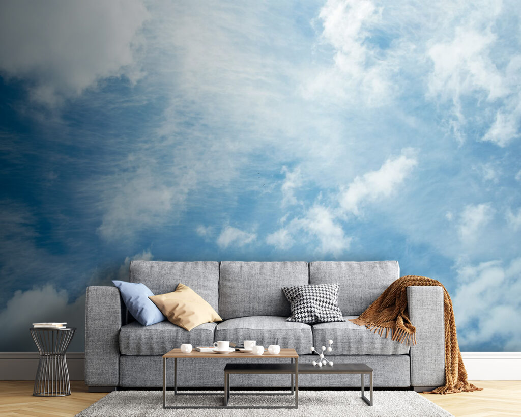 Ciel strié de lumière — intérieur 1