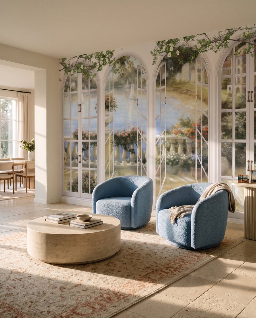 Ouverture sur le jardin — intérieur 4