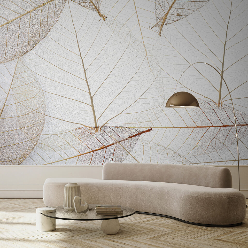 Dentelle de feuilles — intérieur 2