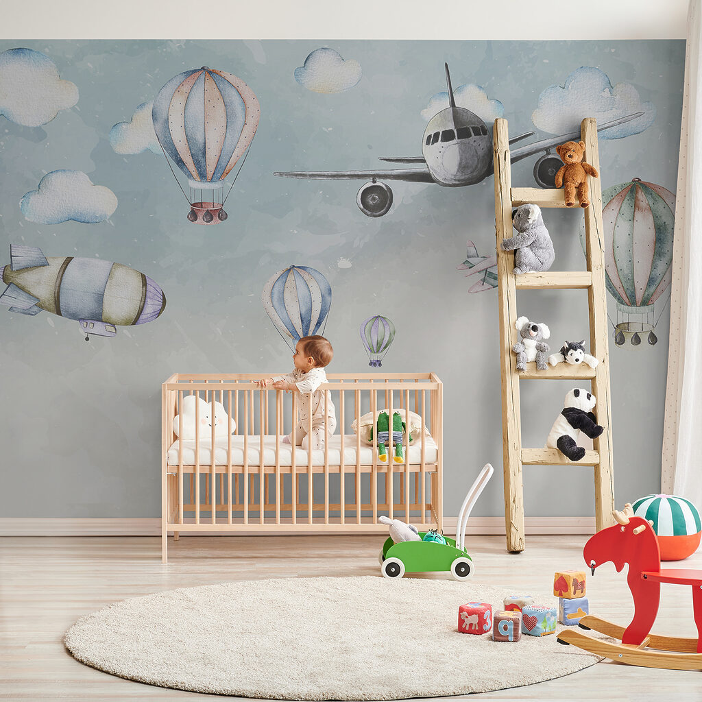 Montgolfières et avions — intérieur 2