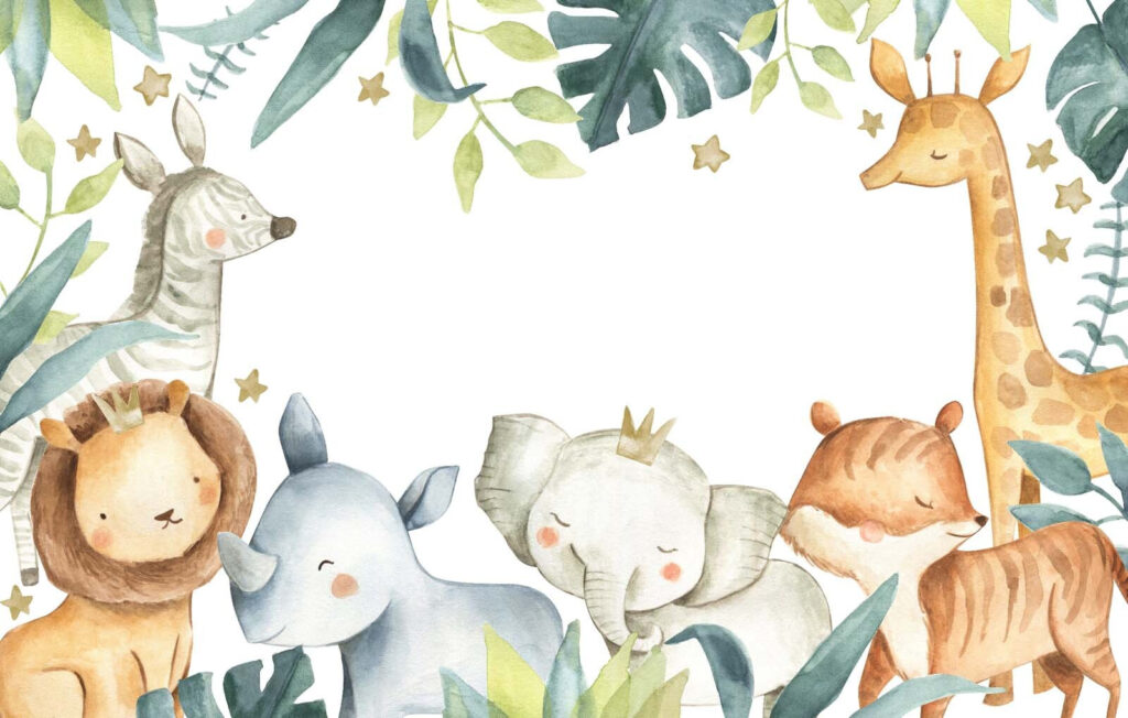 Cachés sous les feuilles — motif complet