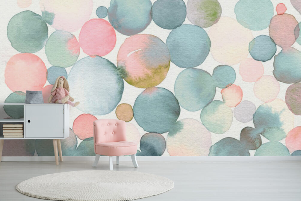 Cercles colorés — intérieur 1