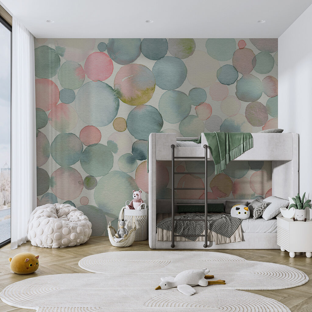 Cercles colorés — intérieur 3