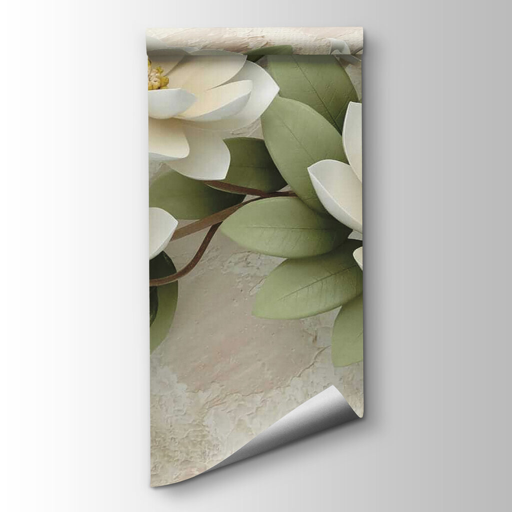 Larges feuilles vertes — vue du produit