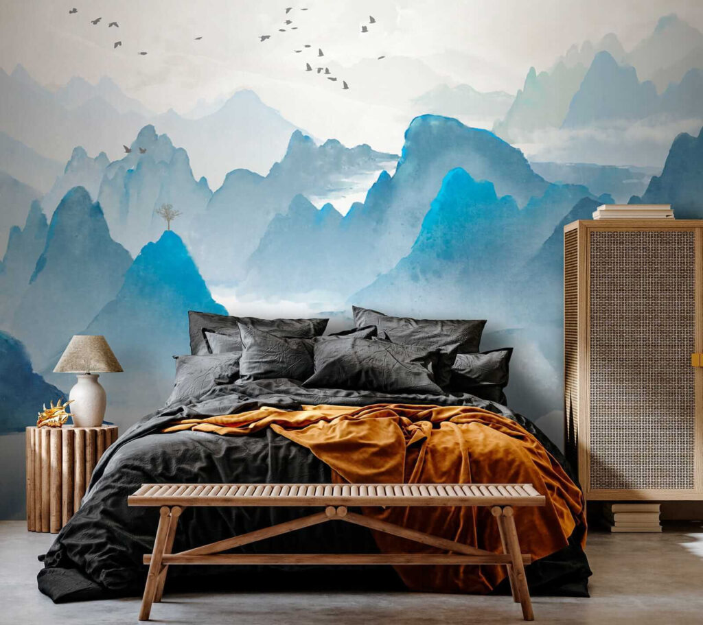 Lac tranquille aux oiseaux — intérieur 2