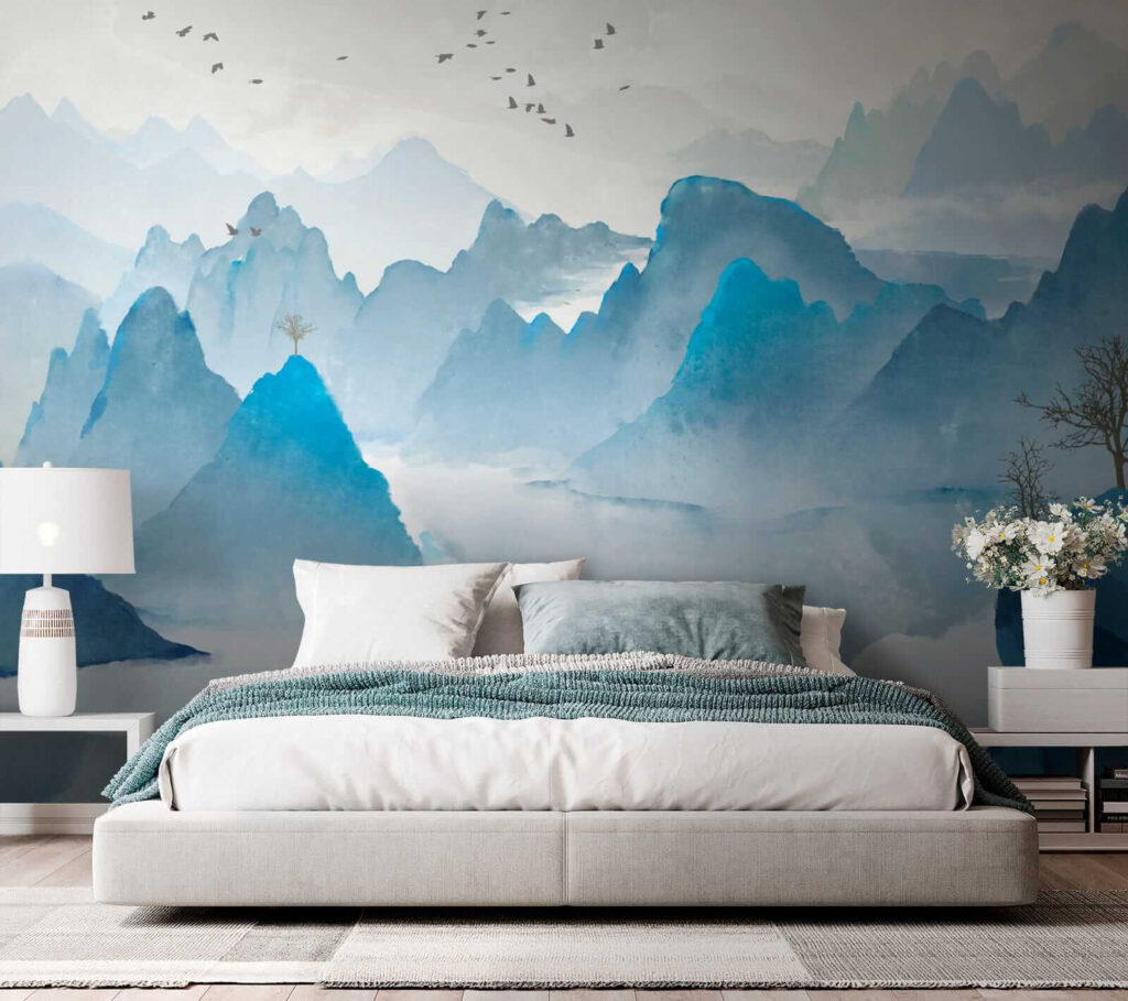 Lac tranquille aux oiseaux — intérieur 4