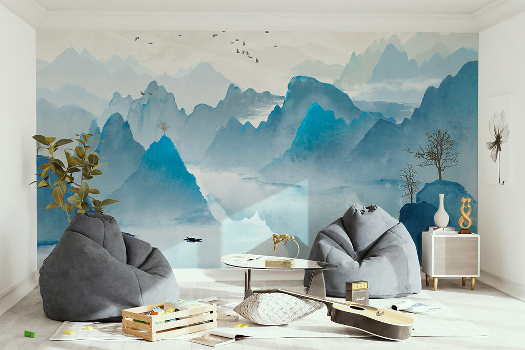 Lac tranquille aux oiseaux — intérieur 11