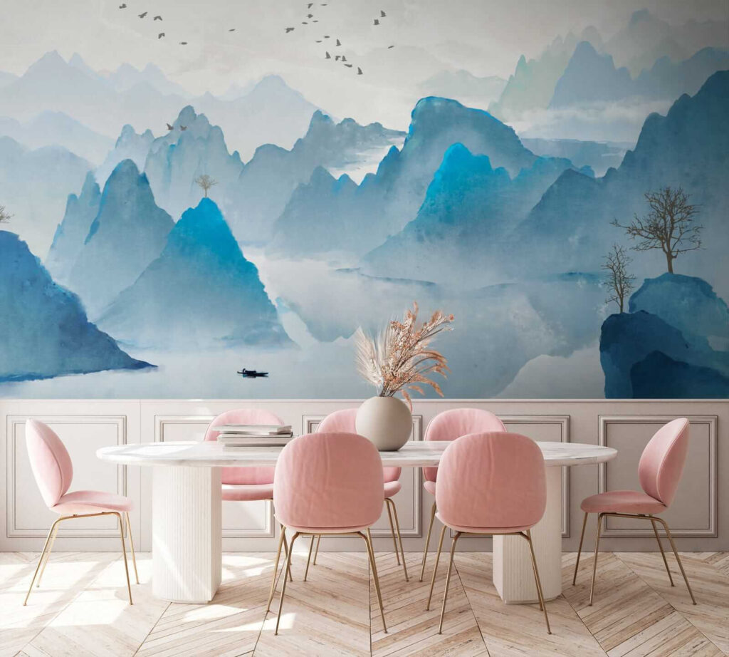 Lac tranquille aux oiseaux — intérieur 6
