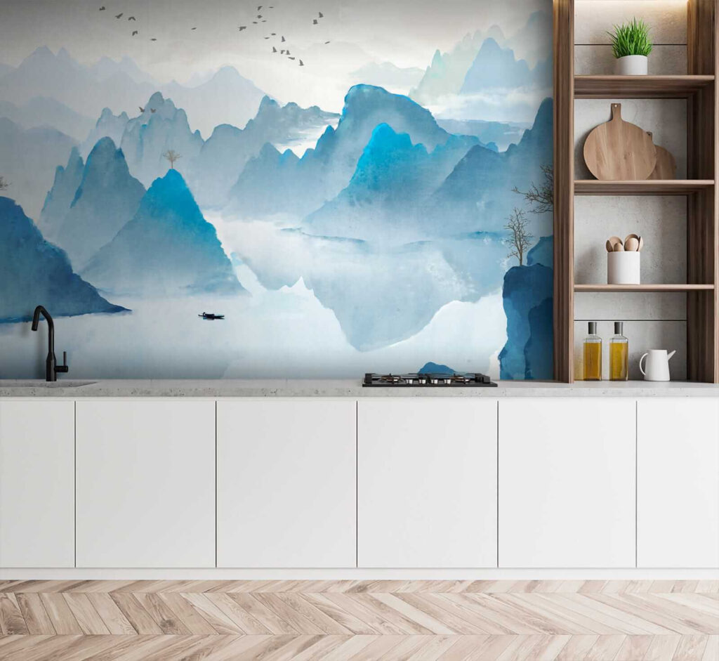 Lac tranquille aux oiseaux — intérieur 7