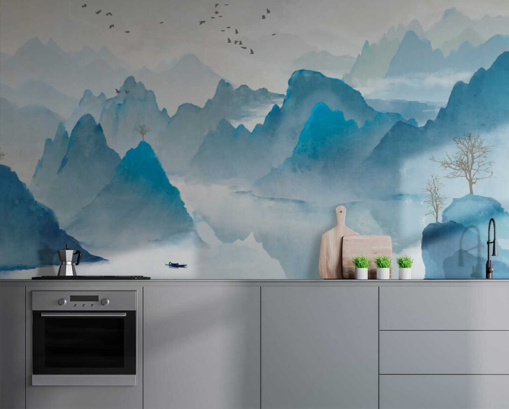 Lac tranquille aux oiseaux — intérieur 8