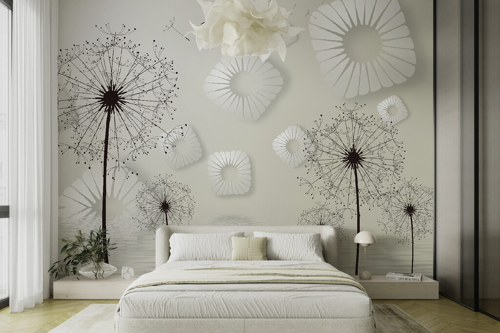 Aigrettes sur tiges fines — intérieur 3