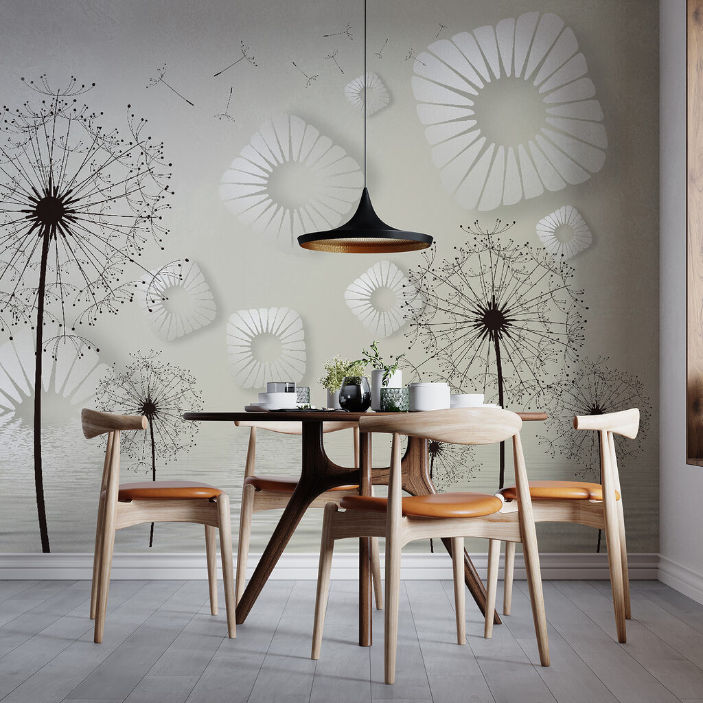 Aigrettes sur tiges fines — intérieur 2