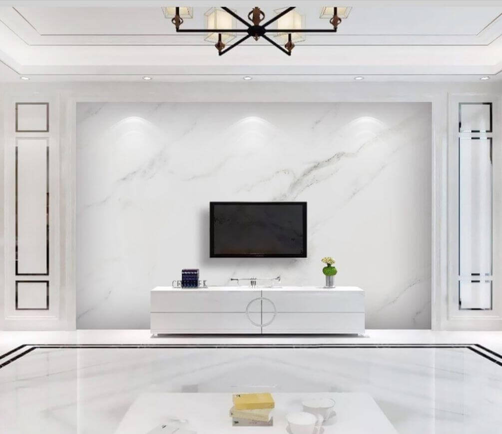 Marbre blanc délicat — intérieur 1