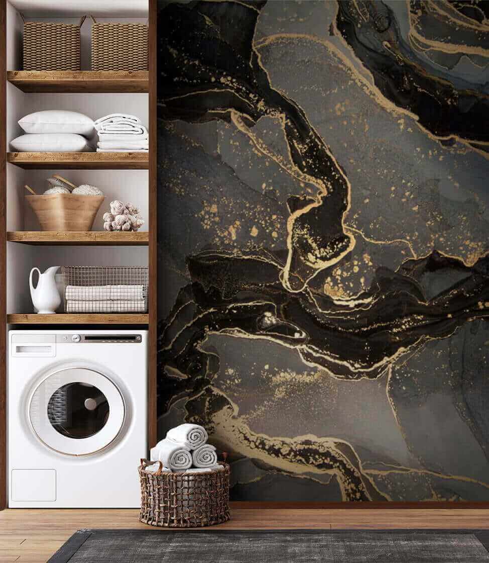 Formes fluides sombres — intérieur 1