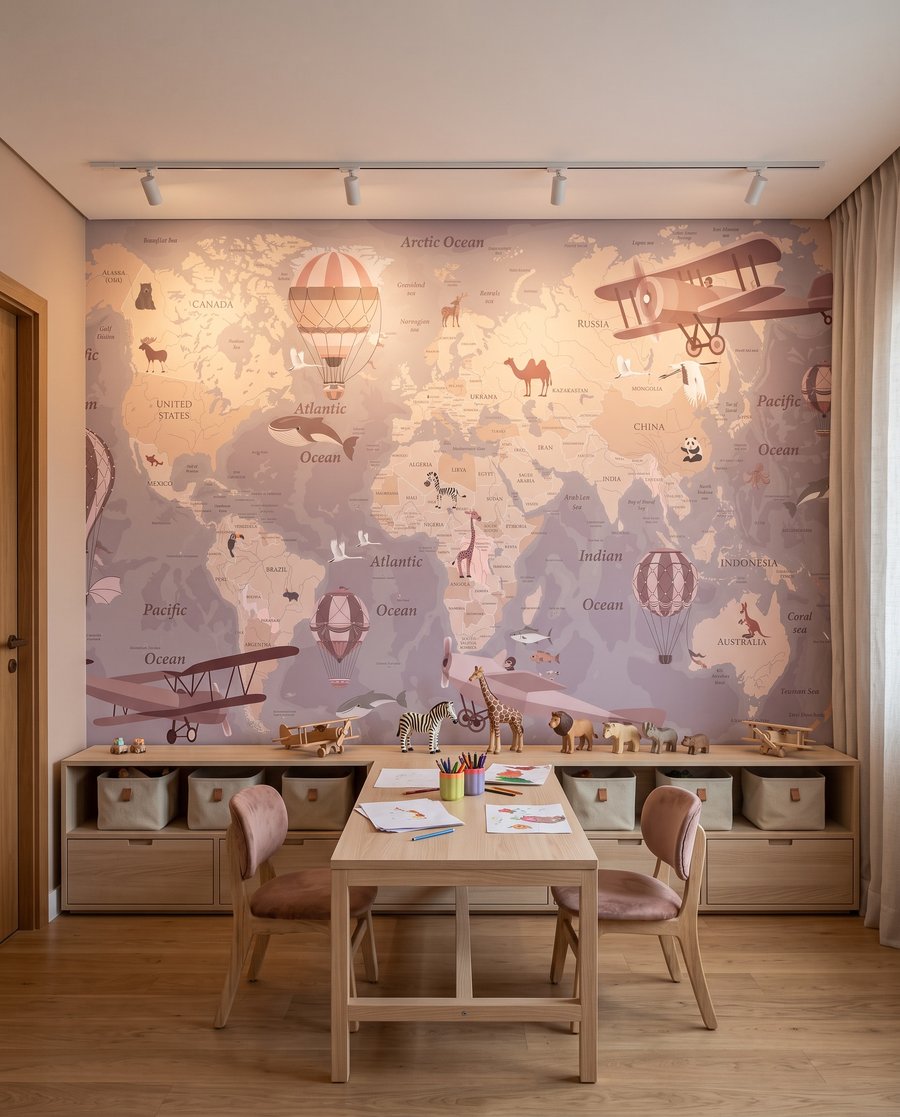 Tour du monde — intérieur 1