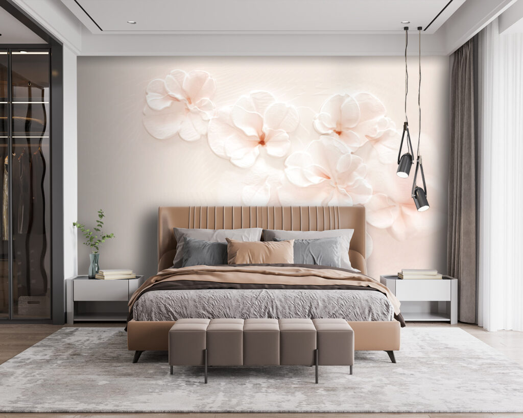 Larges pétales ombrés — intérieur 1