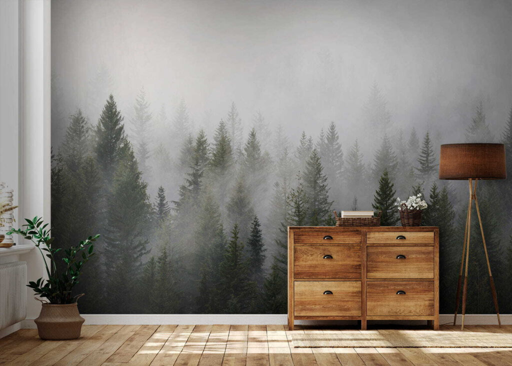 Forêt aux hauteurs variées — intérieur 5