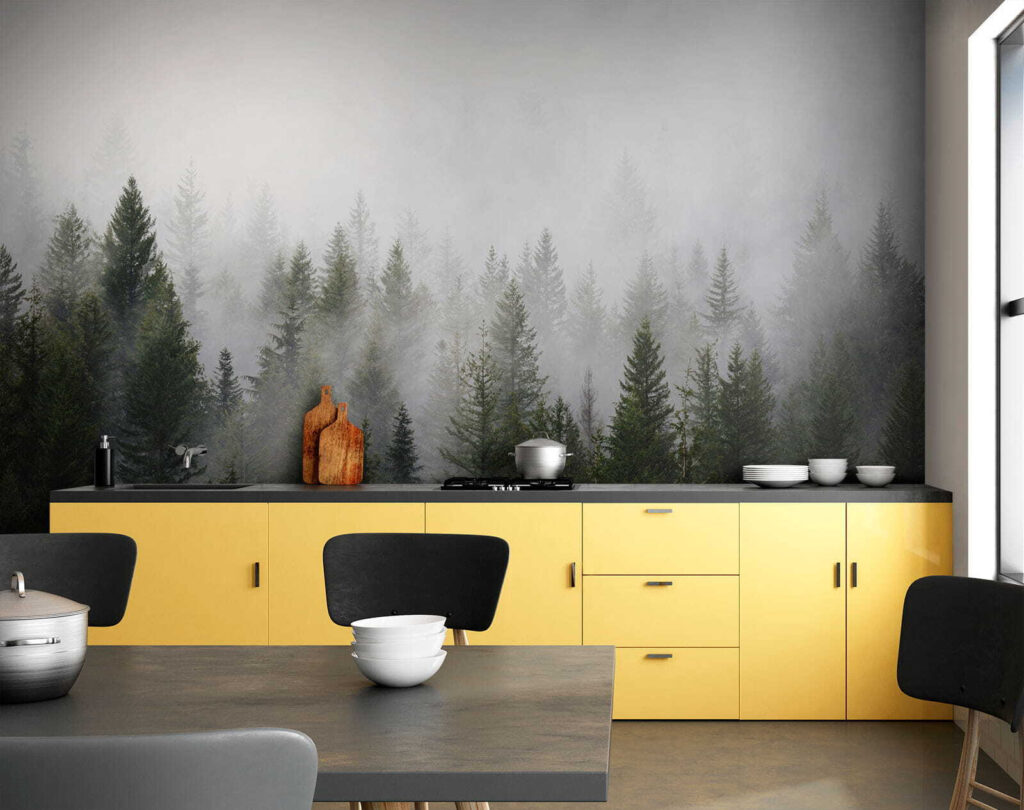 Forêt aux hauteurs variées — intérieur 6