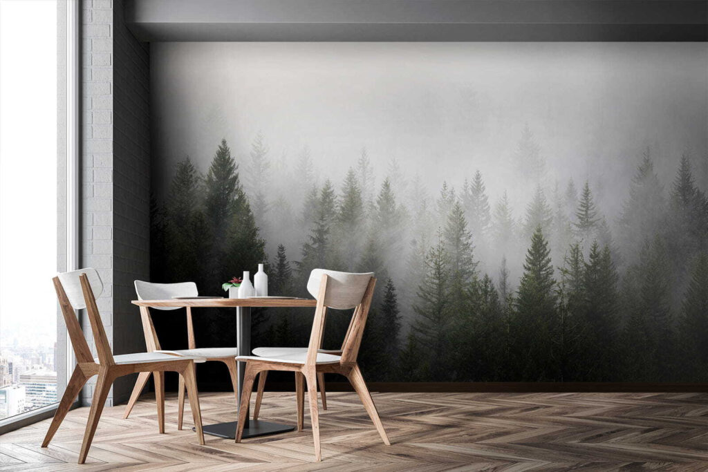 Forêt aux hauteurs variées — intérieur 7