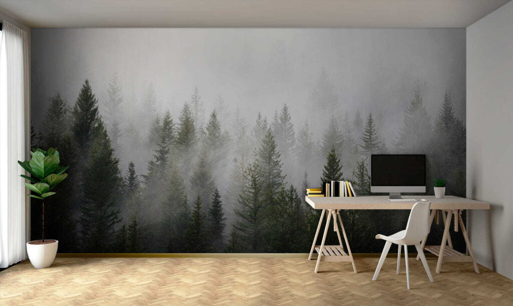 Forêt aux hauteurs variées — intérieur 9