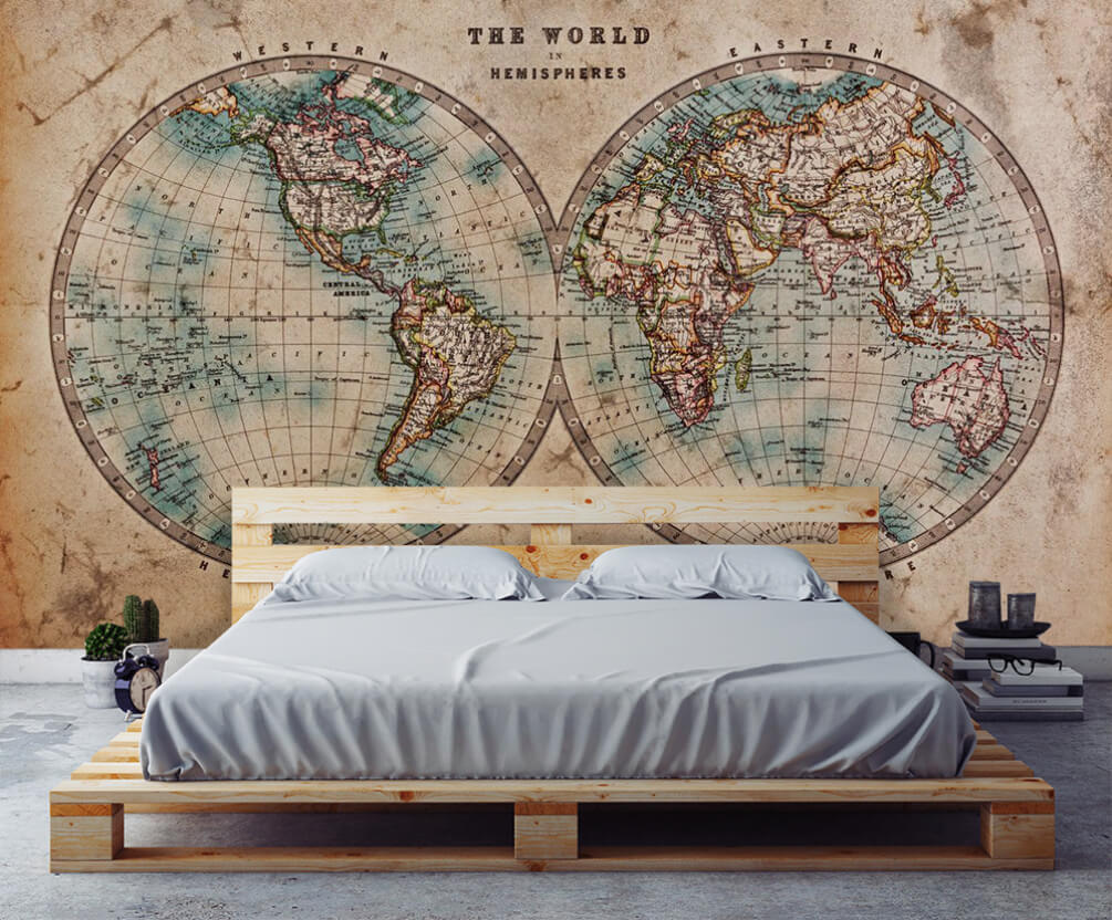 Mappemonde — intérieur 1