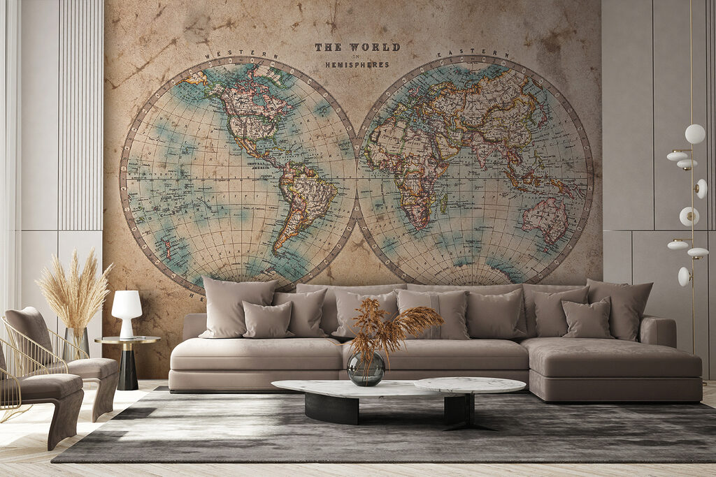Mappemonde — intérieur 3